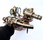 Usa Marine Navigation Instrument Sextant Brass Solid Saxtant Handmade Decor gift