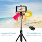 Portable Selfie Tripod Stand Mount Adjustable Holder   Remote Kit For Cell Phone