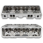 Complete Aluminum Cylinder Heads For Sbc Chevy 350 190cc 64cc 2 02 1 60 Angle
