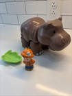 Fisher Price Little People Big Animal Zoo Hippo W sounds Zoo Keeper Leaf