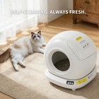 Self Cleaning Cat Litter Box  No Scooping Automatic Litter Box With App Control