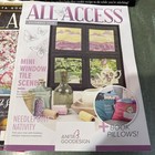 Lot Of 8 Anita Goodesign All Access Machine Embroidery Books Cds 2017-2019