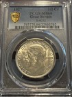 Great Britain 1 2 Crown 1927  Kgv  Pcgs Ms 64 Choice Unc W  Full Luster Rare  K6