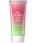 Rohto Skin Aqua Toneup Uv Happiness Aura Sunscreen 80g Spf 50  Pa     Waterproof