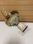 Vintage Moe Bridges Art Deco Brass And Glass Ceiling Light Fixture Base