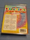 Beanie Babies Official Ty Heart Protectors 10 Pack New Improved Tag Cases 1999