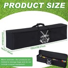 39   Croquet Storage Bag Sports Duffle Bag Large Zippered Duffel Bag Sports E   