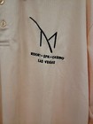 Resort Spa   Casino Las Vegas Mens Short Sleeve Peach Polo Shirt Xl Nwot