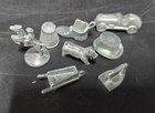 Lot Of 8 Monopoly Movers Pewter Replacement Pieces B84