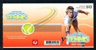 2016 Australian Tennis Legends  pat Cash  Stamp Booklet Sb524  phil Bc 