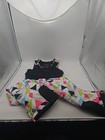 Sz 10-12 Pursky Women s Ski Snowboard Jumpsuit New  Black Sleeveless Fleece Vest