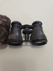 Vintage antique Champiere Paris Opera Glasses French Binoculars Leather Ww1