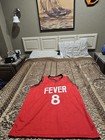 Sophie Cunningham Indiana Fever Handsigned Red Custom Basketball Jersey Swau 
