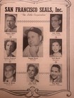 1954 San Francisco Seals With 7 Autographs
