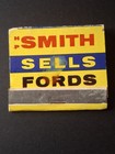      Vintage H p  Smith Ford Omaha Ne Matchbook Top Gun Cowboy Dealer Advertising