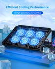 Laptop Cooling Pad For 12-15 6 Inch  6 Cooler Fans With Blue Lights  Laptop C   