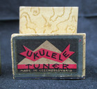 Vintage Ukulele Tuner Pitch Pipe Original Box Made In Czechoslovakia                      