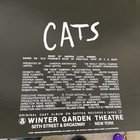 1981 Cats Broadway Poster Winter Garden Theater 14  X 22  Damaged