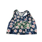 Girls Sport Bra Duo 7 8 Blue Floral And Tie Dye Hot Pink Nwot Perfect Condition