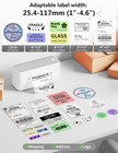 Bluetooth Shipping Label Printer 4x6 Wireless Thermal Label Printer For Business