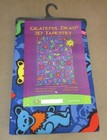 New 3d Retro Blue Dancing Bears Grateful Dead Tapestry Gift Hearts Colorful Nip