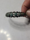 Vintage antique Silver Tone Bracelet Fred Harvey  With Native Markings