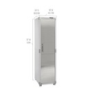 Seville Classics Ultrahd Locker Cabinet 18 X 24 X 72in Steel Locking Door