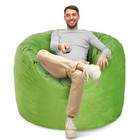  3ft Bean Bag Chair Bean Bag Chairs For Adults Bean Bag With 36  36  24  Lime