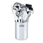 All-clad 8-piece Kitchen Utensil Set 18 10 Stainless Steel Construction