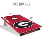 Tailgate Cornhole Boards Georgia Bulldogs 2x3 Foldable Legs Resin Bags