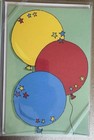 Birthday Party Balloon Invitations - 2 Packs Printable Invitations   Envelopes