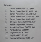 Parts Or Repair Lot 12 Digital Cameras Canon Powershot Nikon Olympus Pentax Etc