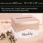 10  Rose Gold Card Box  Party   Money Gift Box For Wedding Reception  Honeymo   