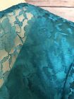 Women s Long Laced Teal Evening Formal Wedding Party Dress Gowns Cocktail Dress