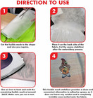 Fusible Iron On No Show Mesh Embroidery Stabilizer  1 5 Oz Lightweight Embroi   