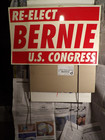 Bernie Sanders 14x22  Re-elect Bernie Sanders Congress Vt Outdoor Campaign Sign
