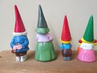 Vntg 1980 Uniebock Lot Of 4 Gnomes- Hong Kong