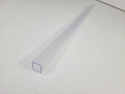 Clear Towel Bar Rod Rack 24 Inch Acrylic Plastic Mid Century Modern Vintage