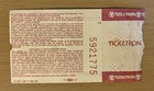 1986 R e m  Pageantry Tour Portland Maine Concert Ticket Stub Michael Stipe