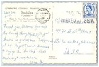 1961 French Line Liberte Steamer Ship Plymouth Gt  Brittain Rppc Photo Postcard