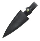 Barcelona Spike Dagger W  Sheath 10  Roman Style Athame Knife With Black Handle