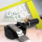 Watch Link Removal Kit  Strap Adjustment Tool With Hammer And Spring Bar