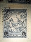 Barbados Britannia Stamps Collection Page Incl 5 - 2 6 1 - Classics