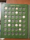 Silver Dime Collection 36 Mercury 46 Roosevelt Mixed Dates  15 Ship With Sign
