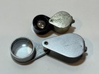 Fisher Brand 7x-1 1 2  Fl Japan  Bausch And Lomb 14 Coddington Magnifier Loupes