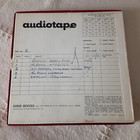 Vintage Homemade Reel To Reel Tape Beatles Songs  1973   Audiotape 1 4  X 7 