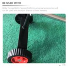 String Trimmer Support Wheel 28mm Cart Caster Mower Replacement Wheel Accessory