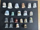 Vintage Thimble Lot Of 37
