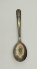 Vintage Wm Rogers   Son Is Deco And Roses Baby Spoon