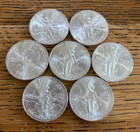 1985 Mexico Libertad 0 999 1 Oz Bu Silver Coin In Capsule